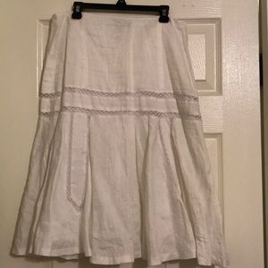 Lauren by Ralph Lauren White skirt